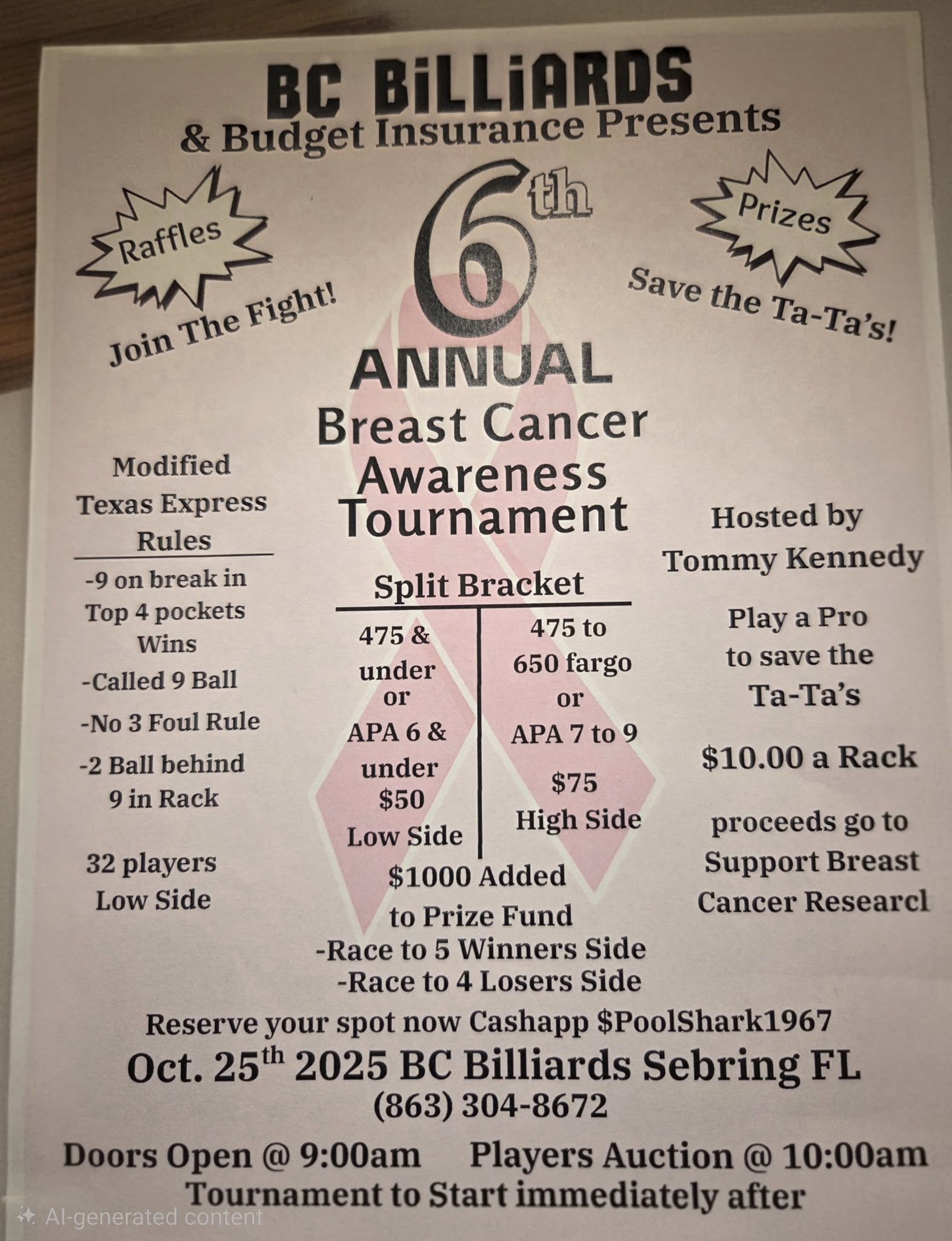 Tournament Rules Image